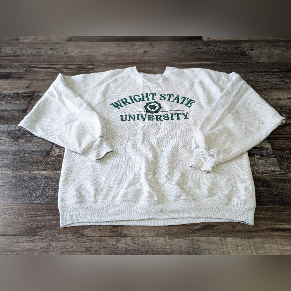 90s Wright State University Crewneck XL